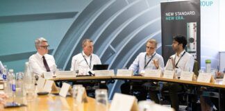 Martin McCluskey visits Vaillant’s heat pump facility Vaillant