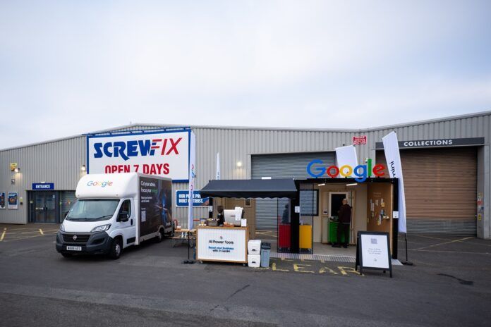 Google will bring AI skills to Screwfix stores nationwide - starting in Benton, Newcastle Google Screwfix