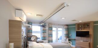 Mitsubishi Electric air conditioning units installed in East Cheshire Hospice Mitsubishi Electric