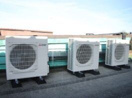 Mitsubishi Electric heat pumps installed in historic community sports club Mitsubishi Electric